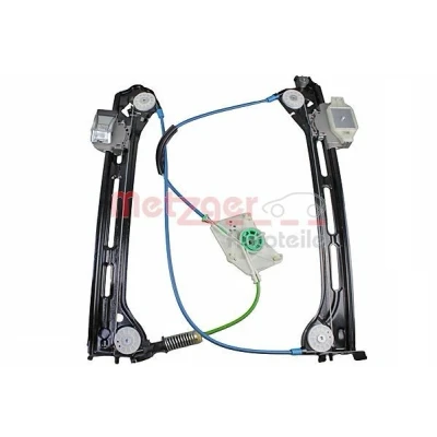 Afbeelding van Metzger Raammechanisme Links voor Electrisch Zonder elektro motor 2160689