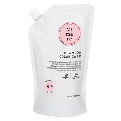 Afbeelding van Mïmare Color Care Shampoo 480ml Voor Gekleurd Haar Dierproefvrije Vegan Haarverzorging