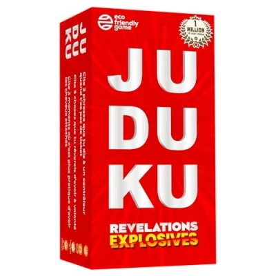 Afbeelding van JUDUKU gezelschapsspellen Explosieve Revelations kaartspel gemaakt in Frankrijk nieuw ideale voor volwassenen, avond of EVJF grappig en origineel cadeau