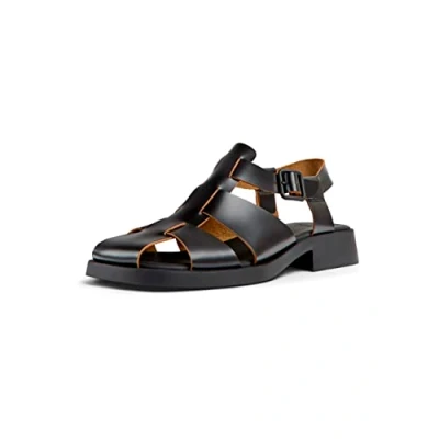 Afbeelding van Camper DANA Sandalen, Dames, Maat: 36, Schwarz Leer