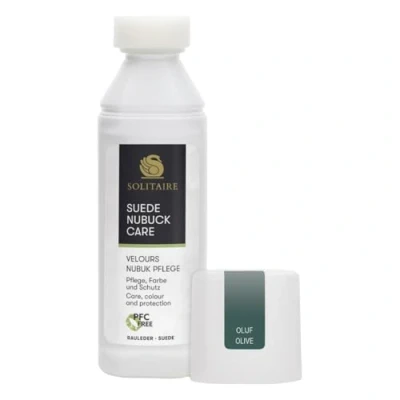 Afbeelding van SOLITAIRE 905687 nubuck fluwelen verzorging 75 ml voor en impregnering fluweel, suède textiel in verschillende kleuren, olijfgroen,