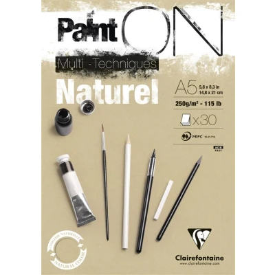 Image de CLAIRFTN PAINT&#039;ON A5 NATUREL 30F 250G