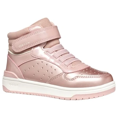 Image de Geox Fille J Washiba Girl A Basket, Rose, 29 EU