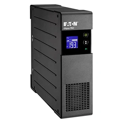 Afbeelding van Omvormer Eaton Ellipse PRO 850 FR UPS Line Interactive ELP850FR Voeding 850VA (4 aansluitingen) Spanningsregeling (AVR) met display en USB interface (inclusief kabel) Zwart