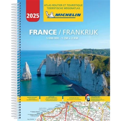Afbeelding van Michelin Atlassen Wegenatlas Frankrijk 2025