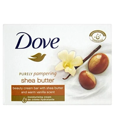 Afbeelding van Dove Purely Pampering Sheaboter Zeep, 100 g, 6 Stuk