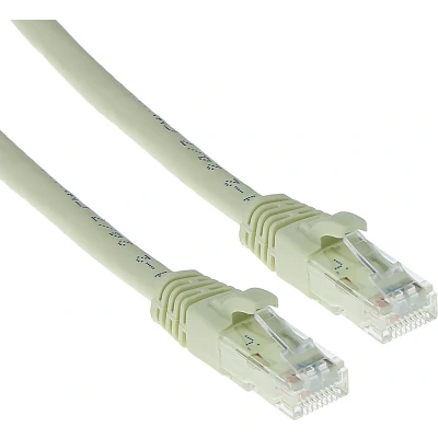 Afbeelding van ACT IS8407 U/UTP CAT6 Patchkabel Snagless Ivoor 7 meter