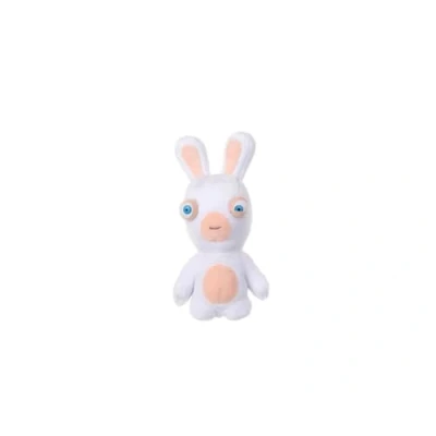 Image de Peluche Lapins Crétins Bean Gipsy Toys Bouche Fermée,18 Cm