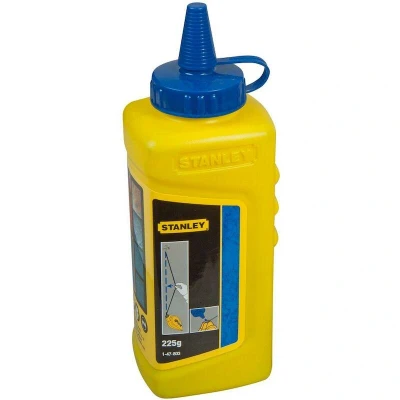 Image de STANLEY 1 47 803 ligne de craie bleu poudre 225g