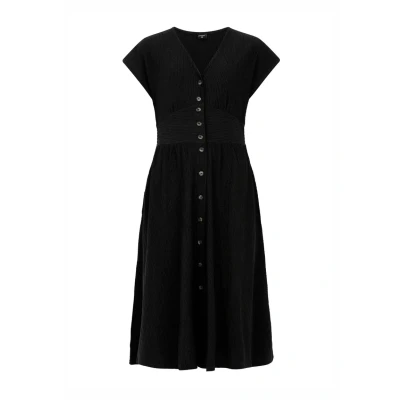 Afbeelding van Protest Jurk, Dames, Maat: Large, True black