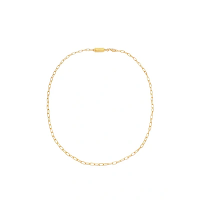 Afbeelding van Kuzzoi Basic Ketting goldcoloured, Heren, Maat: 60, Gold coloured