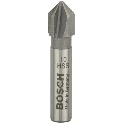 Afbeelding van Bosch Accessories 2609255117 Kegelverzinkboor 10 mm HSS Cilinderschacht 1 stuk(s)