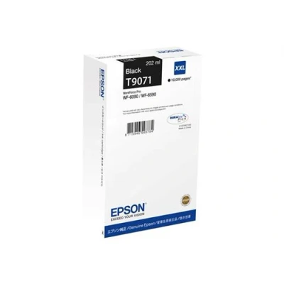 Image de Epson T9071 202 ml taille XXL noir original cartouche d&#039;encre pour WorkForce Pro WF 6090, 6590