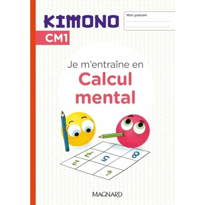 Afbeelding van KIMONO CM1 CAHIER DE CALCUL MENTAL