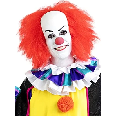 Afbeelding van FUNIDELIA Pennywise Pruik IT Rood