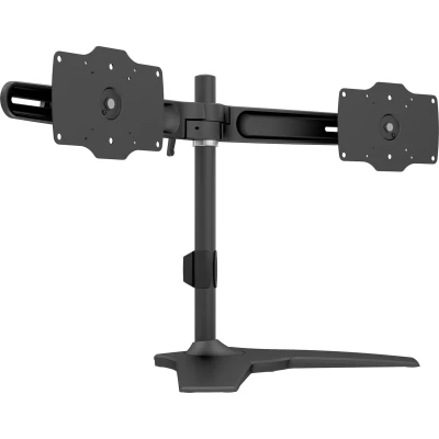 Afbeelding van Multibrackets M VESA Desktopmount Dual Stand voor 2 LCD schermen aluminium, staal zwart schermgrootte: 24&quot; 32&quot; standaard desktop