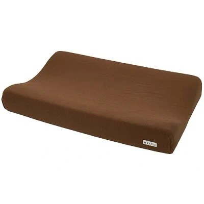 Afbeelding van Meyco Aankleedkussenhoes Basic Knit Chocolate