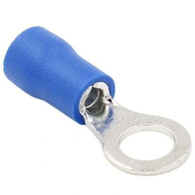 Afbeelding van Heschen 100 stuks RV2 5S vinyl krimpverbinders maat #10 voor 1,5 2,5 mm² (16 14 AWG) blauw