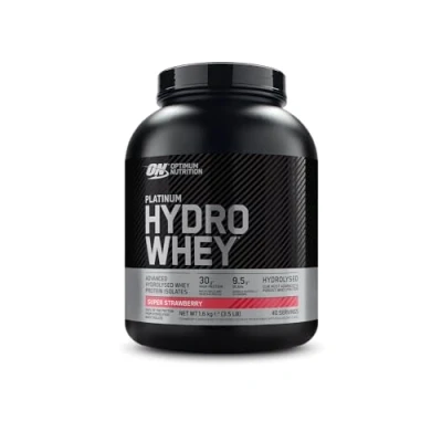 Afbeelding van Optimum Nutrition Platinum Hydro Whey 1590gr Aardbei