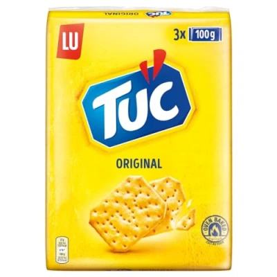 Image de Tuc Original Cracker Croustillant Format Pratique à Emporter 3 Paquets de 100 g