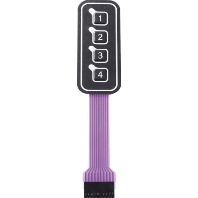 Afbeelding van APEM AC3559ILL Folietoetsenbord Keypad matrix 1 x 4 stuk(s)