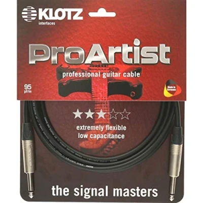 Afbeelding van Klotz PRON015PP instrumentkabel 1,5 m Kabel voor instrumenten