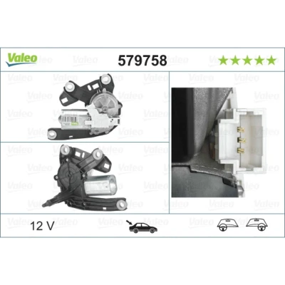 Afbeelding van Valeo Ruitenwissermotor 579758