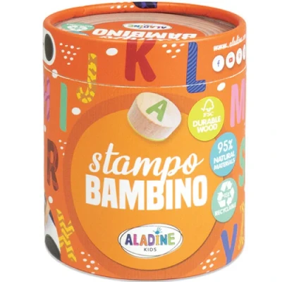 Afbeelding van Aladine stempels bambino alfabet 28st