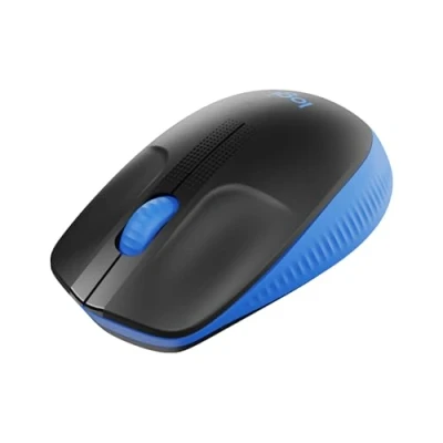 Image de Souris sans fil ergonomique Logitech M190 récepteur USB Bleu