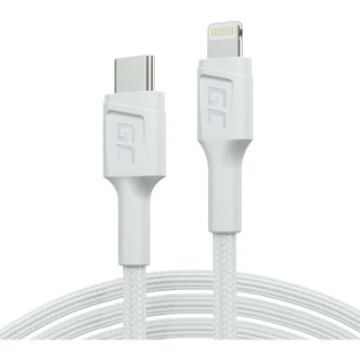 Afbeelding van Green Cell KABGC30W USB kabel 1,2 m 3.2 Gen 1 (3.1 1) C Wit