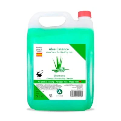 Afbeelding van Vitacab Aloë Vera Shampoo 5 liter jerrycan, natuurlijke verzorging en conditionering, perfect voor hotels, spa&#039;s winkels, gemaakt in Spanje