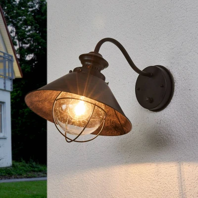 Afbeelding van Rustieke outdoor wandlamp Nautica