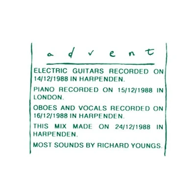 Afbeelding van Richard Youngs Advent (CD)