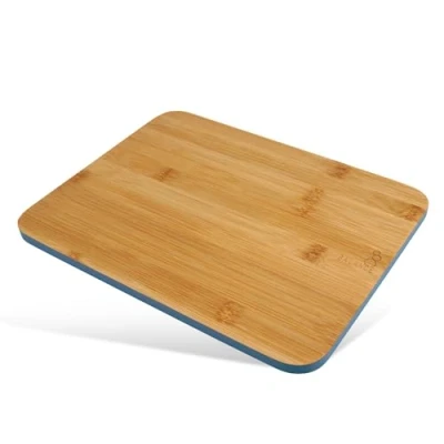 Afbeelding van Fackelmann 37671 Snijplank van bamboe, afgeronde hoeken, snijplank, houten plank, keuken, aperitief, 30 x 23 0,5 cm, naturel
