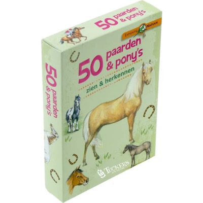Afbeelding van Expeditie Natuur 50 Paarden &amp; Pony&#039;s Zien en Herkennen
