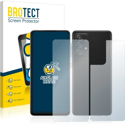 Afbeelding van BROTECT Screenprotector voor Samsung Galaxy A52s 5G (Voor+Achter) Folie Beschermfolie Beschermglas matte