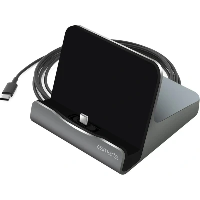 Afbeelding van 4smarts VoltDock 60W USB C Docking Oplaad Station Gunmetal