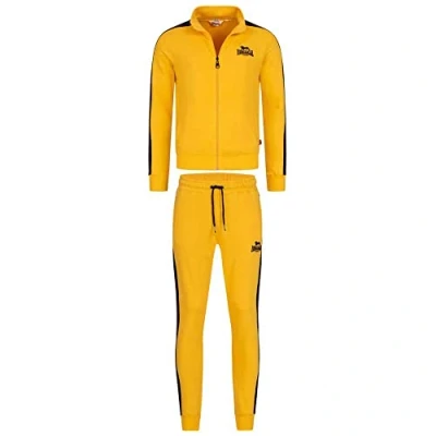 Afbeelding van Lonsdale Beickerton Trainingsbroek, Heren, Maat: XXL, Yellow black