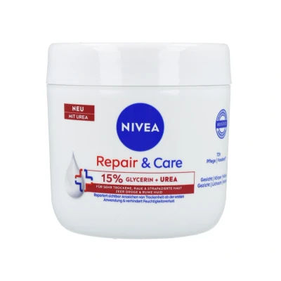 Afbeelding van 6x Nivea Repair &amp; Care Bodycrème Urea 400 ml