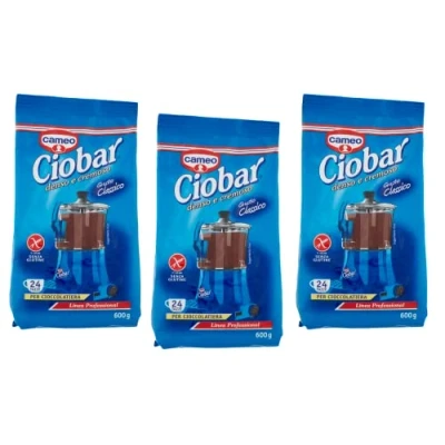 Afbeelding van Cameo Ciobar Professional Classico warme chocoladedranken, 6 stuks, 24 kopjes, glutenvrij, 600 g, stuks