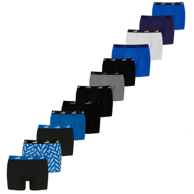 Afbeelding van Puma Boxershorts Promo 12 pack Blue Combo Maat L