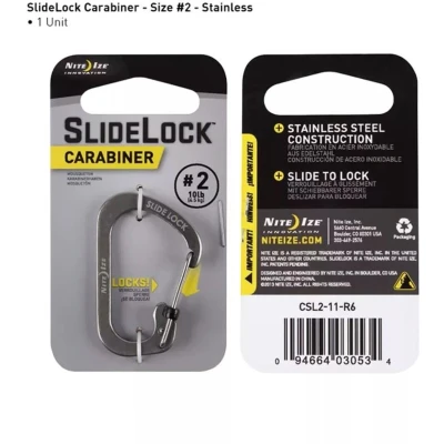 Afbeelding van NITE Ize CSL2 11 R6 Karabijn SlideLock Gr. 2 8.9 mm x 43.6 2.5 1 stuk(s)