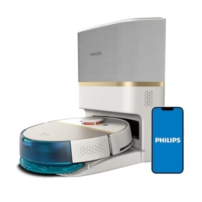 Afbeelding van Philips Xu7100/02 Homerun 7000 Series Aqua Robotstofzuiger Met Dweilfunctie Stofzuiger