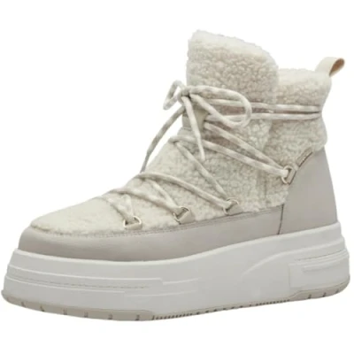 Afbeelding van Tamaris Winterboots wit Textiel Dames Maat 40