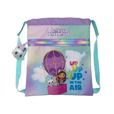 Afbeelding van CYPBRANDS CyP Brands Gabby Rugzak met touwen, kleuterschool, accessoires, paars, officieel product, meerkleurig, Estandar, Meerkleurig