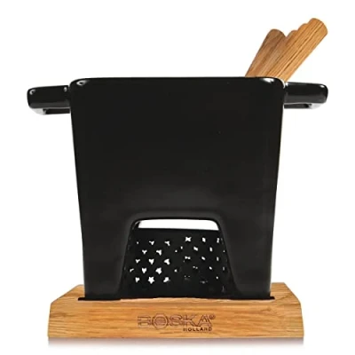 Afbeelding van BOSKA Tapas Fondue Nero L voor 350 gram smeltkaas 600 ml