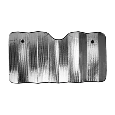 Afbeelding van Sakura SWS5 Reflecterende zonneklep voor voorruit, zilver, auto, zonwering