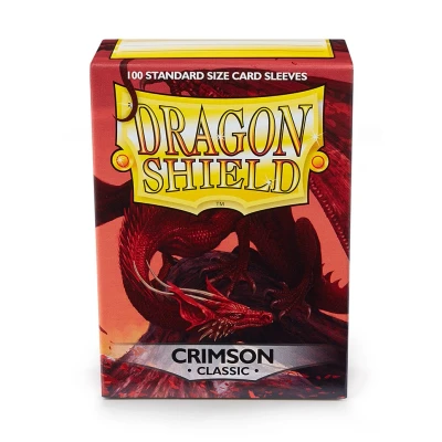 Afbeelding van Dragon Shield Sleeves Classic Crimson (100 stuks)
