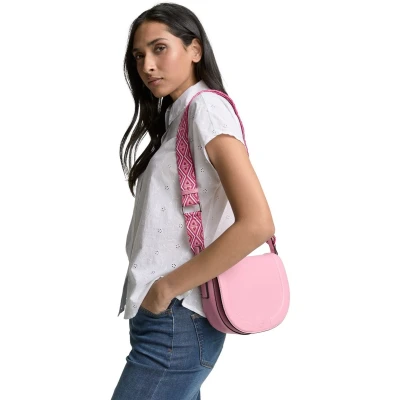 Afbeelding van TOM TAILOR Schoudertas Nani Saddle Bag Rose Roze