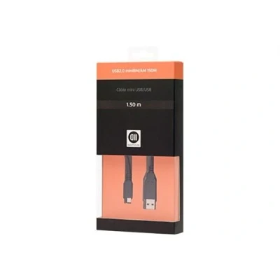 Image de D2 Diffusion Câble USB (M) pour mini type B 2.0 1.5 m